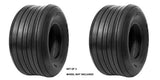 15x6.00-6 Carlisle Straight Rib 4 Ply Rated Tubeless Lawn & Garden Tubeless Tire (Set of 2)