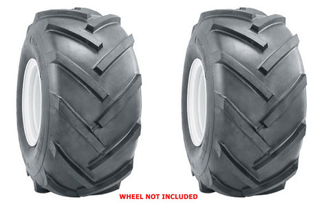 16x6.50-8  Major Brand  4 Ply Rated Tubeless Lawn Mower Tractor Lug Tires (SET OF 2)