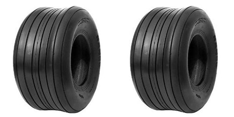 16x6.50-8 Air Loc 10 Ply Rated HEAVY DUTY Tubeless Lawn Mower Tractor Rib Tires (SET OF 2)