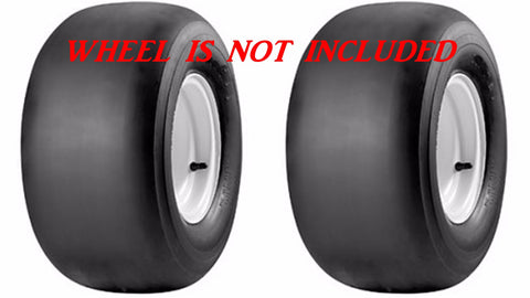 13x5.00-6 Carlisle Smooth Slick 4ply Rated Tubeless Tires  (SET OF 2)