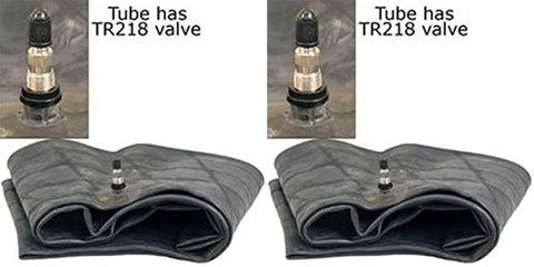 11.2-34 11.2R34 12.4-34 12.4R34  Major Brand Tractor/Implement Inner Tubes with TR218A Valve Stem Radial/Bias (SET OF 2)
