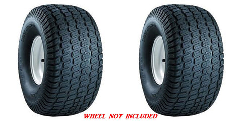 15x6.00-6 Carlisle Turf Master 4 Ply Rated  Tubeless Turf Tire Garden Tractor Lawn Mower ( SET OF 2)