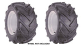 13x5.00-6  Major Brand R1 Lug 4 Ply Rated Lawn & Garden Tires Tubeless  (Set of 2)