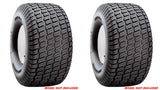 13x6.50-6 Carlisle Turf Master 4 Ply Rated Tubeless Turf Tire Garden Tractor Lawn Mower (SET OF 2)