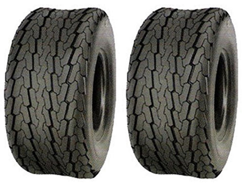 20.5x8.0-10 Major Brand  Hiway Speed Tubeless Trailer Service Tires Load Range E 10 Ply Rated  (SET OF 2)