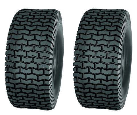 11X4.00-5 Major Brand 4 Ply Rated Tubeless Tractor Lawn Mower Turf Tires (SET OF 2)