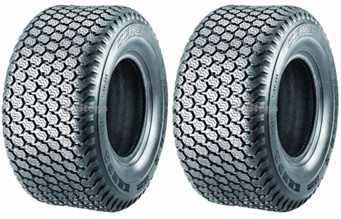 24x11.50-12 KENDA K500 SUPER TURF 4 Ply Rated Heavy Duty Lawn Mower Turf Tires (SET OF 2)