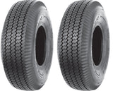 5.30/4.50-6 4 Air Loc  Sawtooth Tire  4 Ply Rated Tubeless Sawtooth Rib Tires (Set of 2)