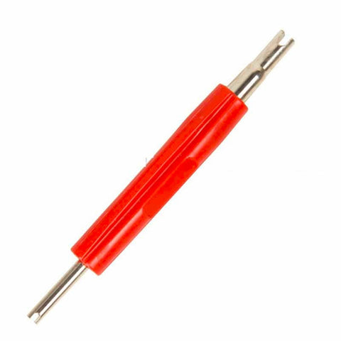 Tire and Tube Valve Stem Core Insertion Removal Core Tool Fits 2 Sizes Standard and Large Bore