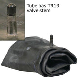 24x12.00-12 26x12.00-12 Major Brand Dual Size Lawn & Garden Tire Inner Tube with TR13 rubber valve stem