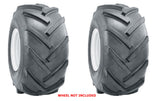 16x6.50-8  Major Brand  4 Ply Rated Tubeless Lawn Mower Tractor Lug Tires (SET OF 2)