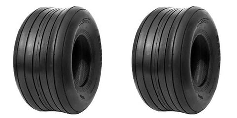 16x6.50-8 Air Loc 10 Ply Rated HEAVY DUTY Tubeless Lawn Mower Tractor Rib Tires (SET OF 2)