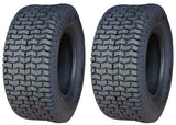 18x9.50-8 Deestone D265 4 Ply Rated Tubeless Lawn Mower Tractor Turf Tires (SET OF 2)