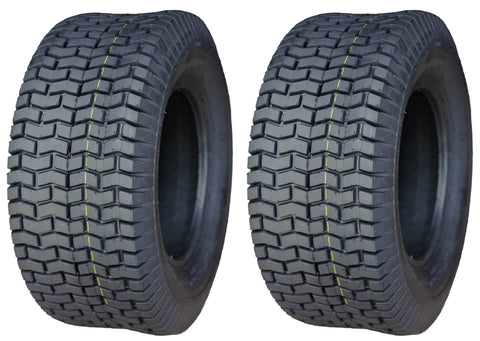 4.10/3.50-4 Major Brand 4 Ply Rated Tubeless Turf Tires (SET OF 2)