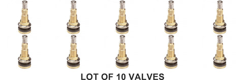 Tire Valve TR 618A   Air Water Liquid Tubeless Tire Valves  1 7/8 In  Rear Tractor   (Lot of 10)