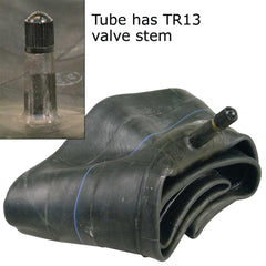4.10/3.50-5 Inner Tube With Rubber Valve – Fits 4.10-5, 3.50-5, 410-5, 350-5 Tires – Replacement Tube