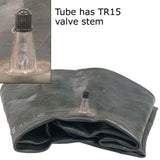 11RL-15  11LR-16  Firestone Dual Size Heavy Duty Farm Tractor Implement Tire Inner Tube TR15 Rubber Valve