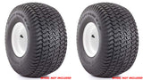 18x8.50-10  10" Carlisle Multi Trac CS 4 Ply Rated Tubeless Lawn Mower Tractor Turf Tires (SET OF 2)