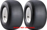 9x3.50-4 Major Brand 4 Ply Rated Tubeless Smooth Slick Tires (SET OF 2)