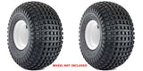 22X11.00-8 Deestone D929 Knobby 4 Ply Rated Tubeless  ATV Tires  22x11-8  (SET OF 2)