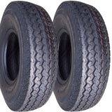 4.80-8 Major Brand  Hiway Speed Load Range C 6 Ply Rated Tubeless Trailer Service Tires (SET OF 2)