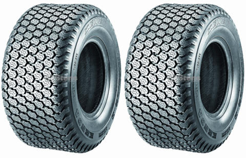 24x9.50-12 KENDA K500 SUPER TURF 4 Ply Rated Heavy Duty Lawn Mower Turf Tires (SET OF 2)