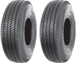 5.30/4.50-6 4 Air Loc  Sawtooth Tire  4 Ply Rated Tubeless Sawtooth Rib Tires (Set of 2)