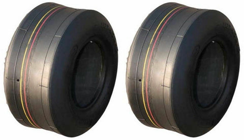11x6.00-5 Air Loc  Smooth Slick 4 Ply Rated Tubeless Tires (SET OF 2)
