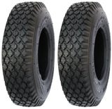4.10/3.50-6 Major Brand 4 Ply Rated Tubeless Stud Tires (Set of 2)