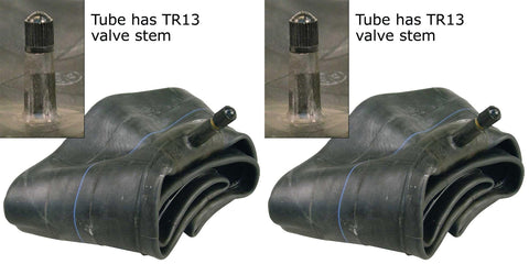 15" FR15 Air Loc Multi Size Tire Inner Tubes with TR13 Standard Rubber Valve Radial/Bias (SET OF 2)