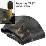 350/400-8 Carlisle Tire Inner Tube with TR87 Bent Metal Va3.50/4.00-8lve Stem