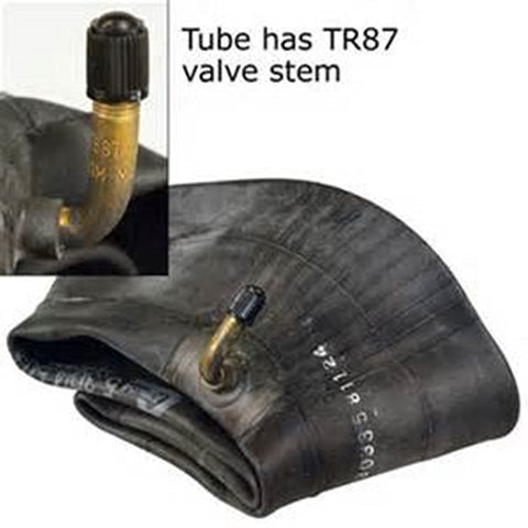 15x6.00-6 Carlisle Lawn & Garden Tire  Inner Tube TR 87 Bent Metal Valve Stem