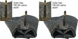 7.00R16  7.00-16 7.50R16  7.50-16 Major Brand Truck Tire Inner Tubes  TR150 Long Bendable Rubber Valve Radial/Bias (SET OF 2)